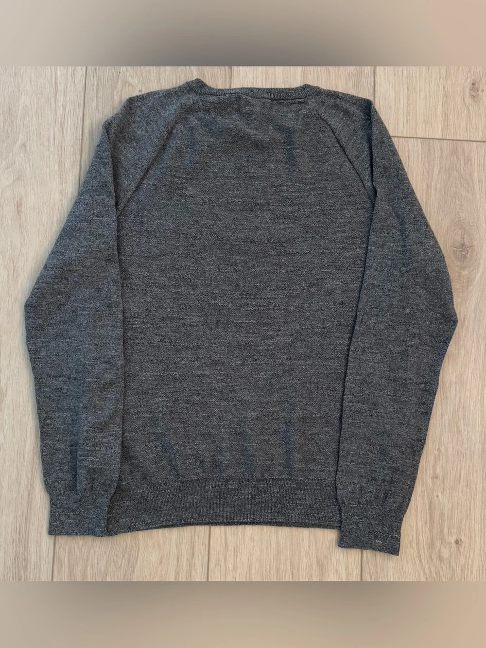 J. Crew men’s Slim charcoal gray crewneck sweater size Large